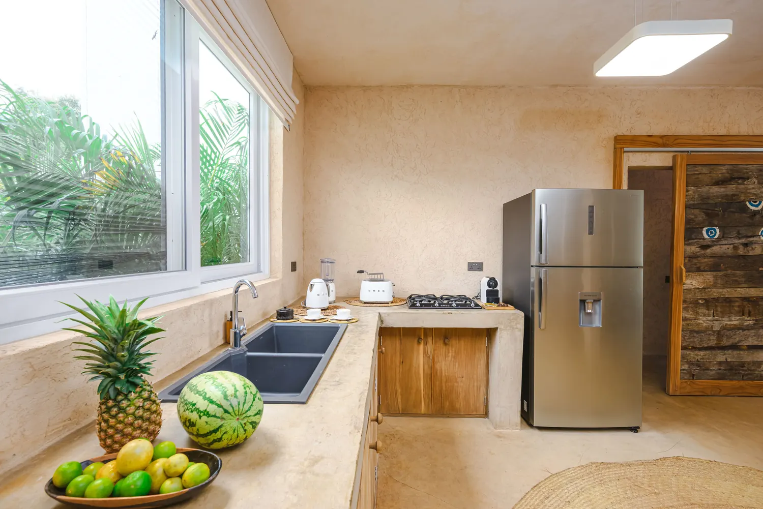 Fully equipped Smeg kitchen at Villa Kokos